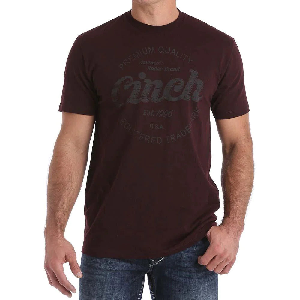 Men's Cinch Logo T-shirt-Black main image 1