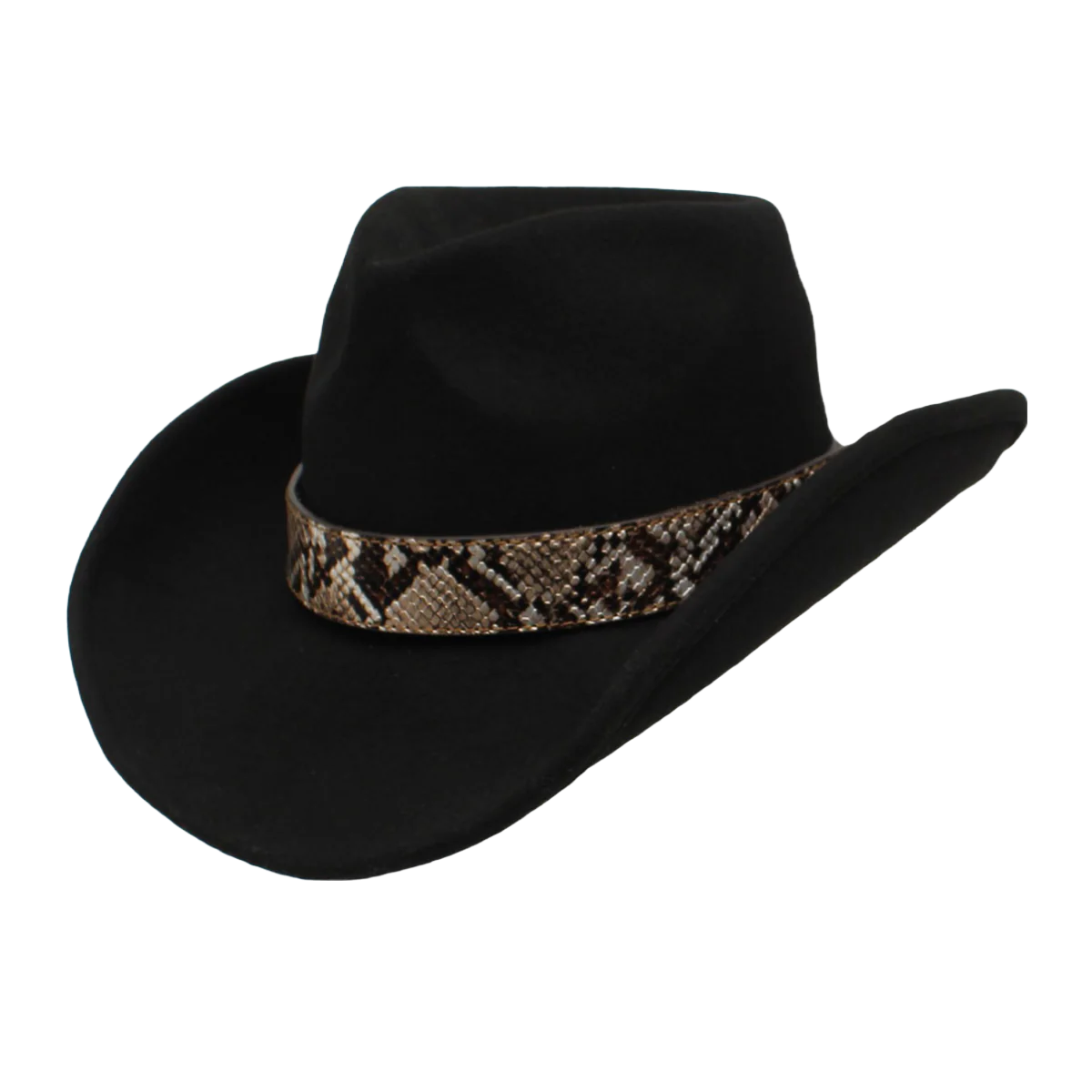 0280202 M&F Western Snake Skin Hatband – El Rodeo Western Wear display picture 3