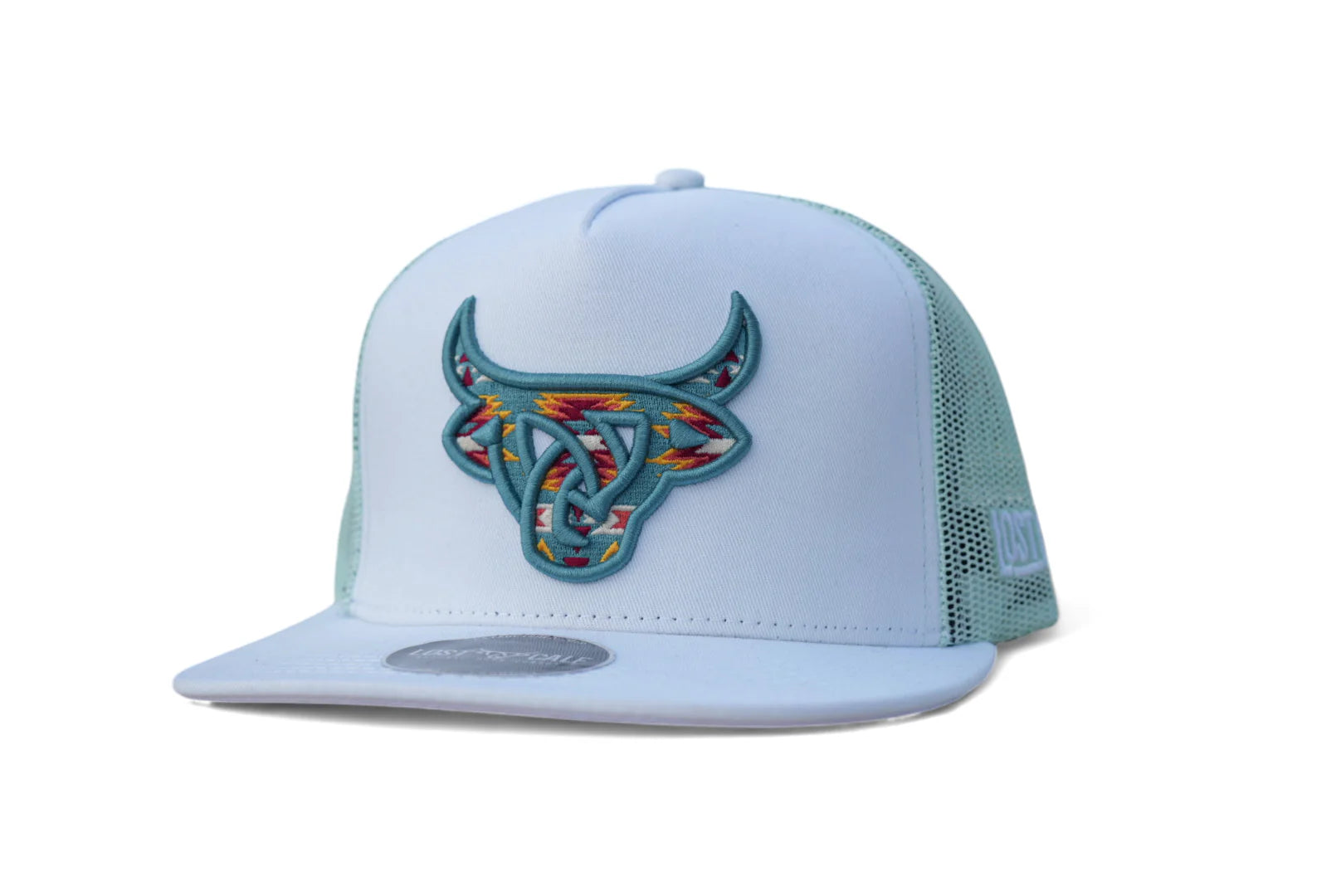 2346 Lost Calf Olmeca Flat Brim Snap Cap