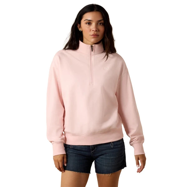 5384 Ariat Ladies Holiday 1/2 Zip Sweatshirt
