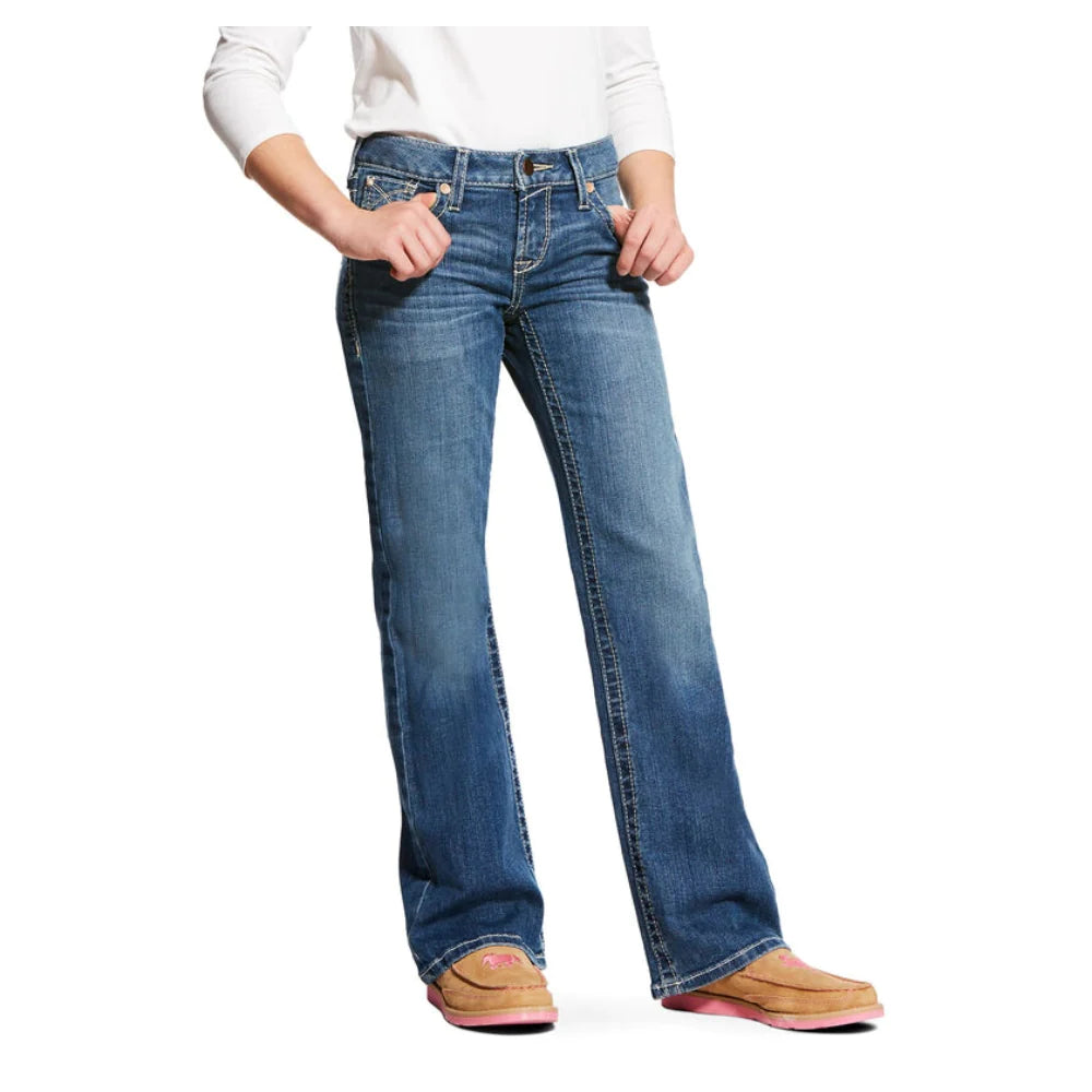5985 Ariat Girls R.E.A.L. Boot Cut Jeans