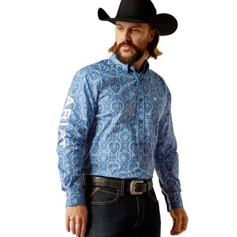 2627 Ariat Men's Team Kellan Fitted Shirt