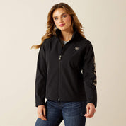 2308 Ariat Ladies Logo Softshell Jacket