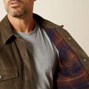 2519 Ariat Men's Retro Corduroy Shirt Jacket