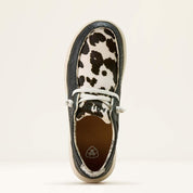 3882 Ariat Ladies Hilo Floral Embossed& Hair On Shoes