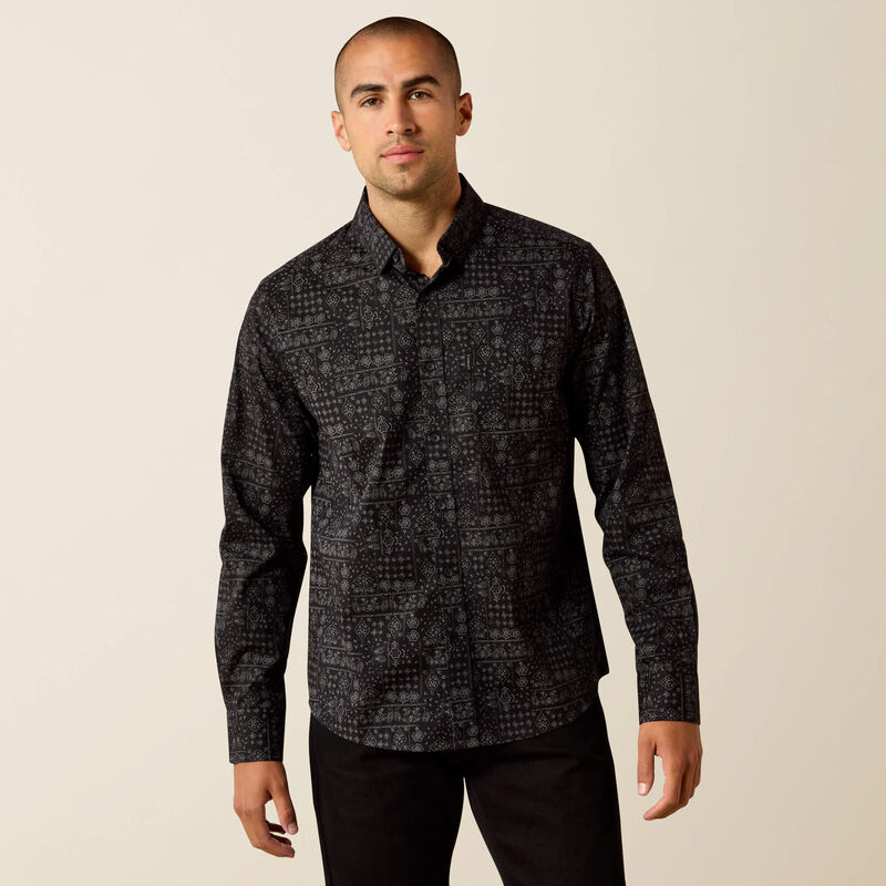 1025 Ariat Men's Micah Modern Fit Shirt