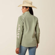 1203 Ariat Ladies Logo Softshell Jacket
