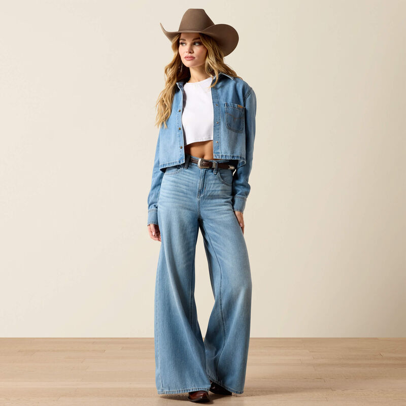 3013 Ariat Ladies Cropped Comfort Shirt