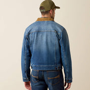 8964 Ariat Men's Flannel Lined Trucker Jacket