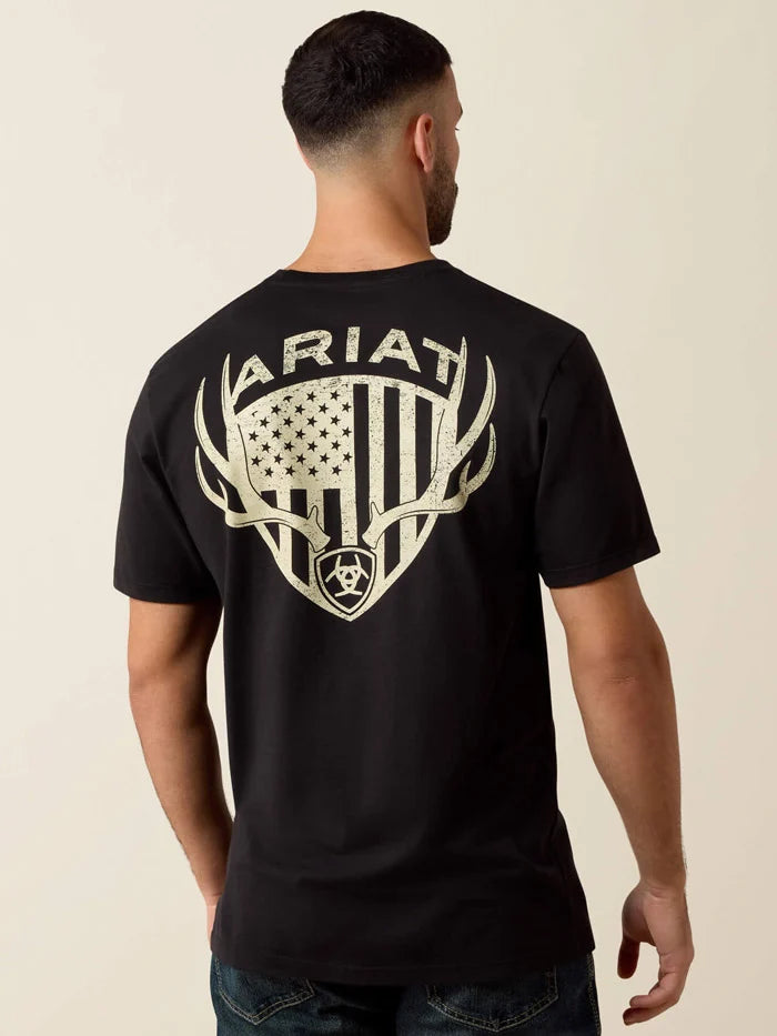 9498 Ariat Men's Euromount Patriot T-Shirt