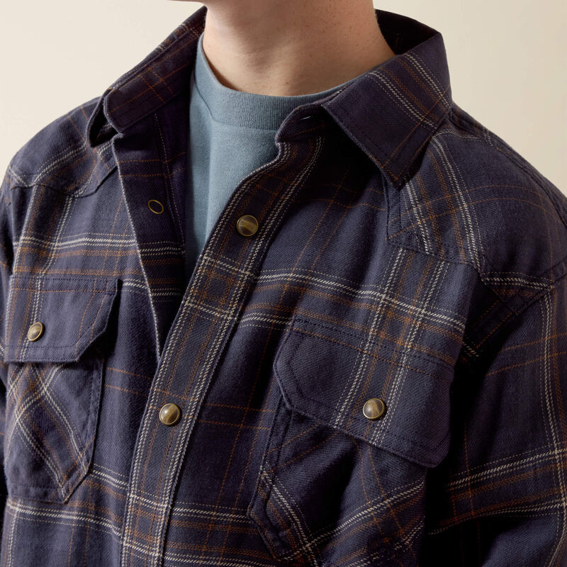 0583 Ariat Boy's Haas Retro Snap Shirt