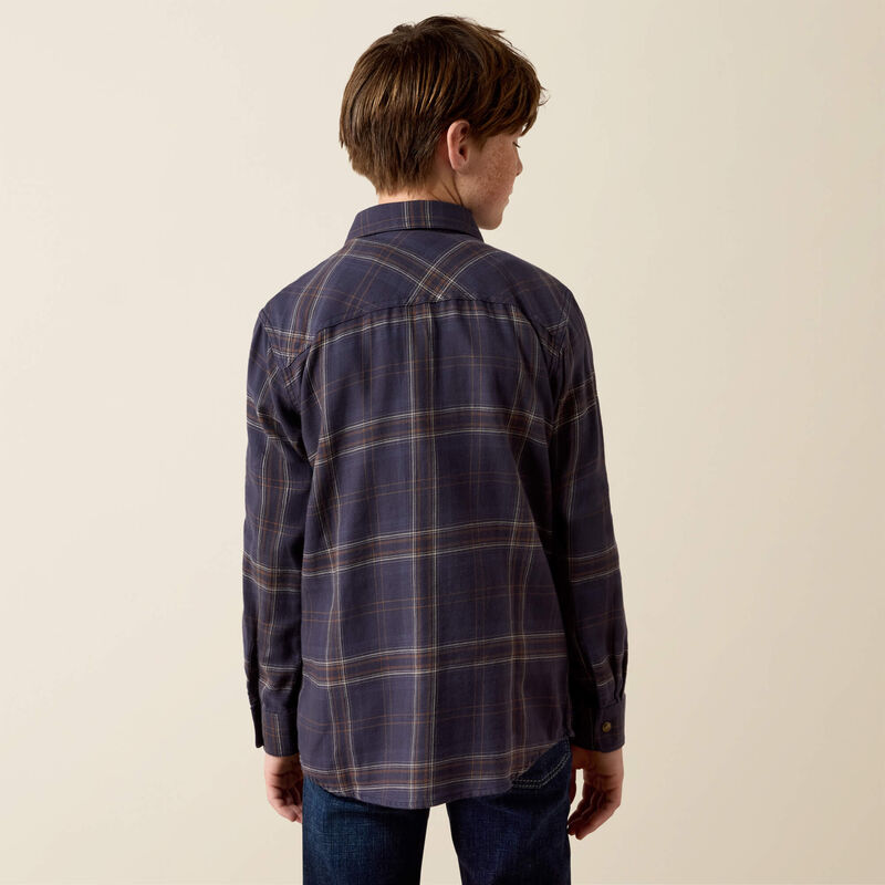 0583 Ariat Boy's Haas Retro Snap Shirt