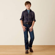 0583 Ariat Boy's Haas Retro Snap Shirt