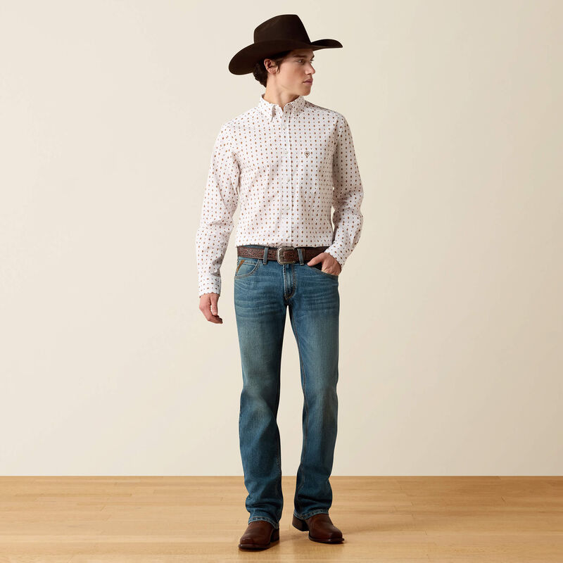 0623 Ariat Men's Pauly Fitted Button Down Shirt
