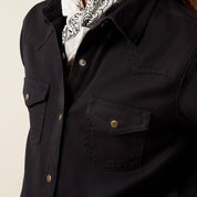 0689 Ariat Girl's Valentina Western Snap Shirt