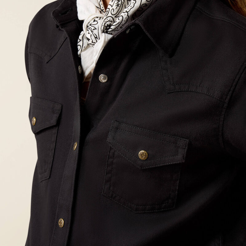 0689 Ariat Girl's Valentina Western Snap Shirt