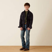 0730 Ariat Boy's Retro Shirt Jacket