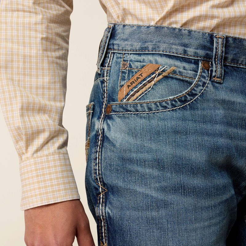 0836 Ariat Men's M4 Xavier Boot Cut Jeans