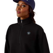5381 Ariat Ladies Holiday 1/2 Zip Sweatshirt