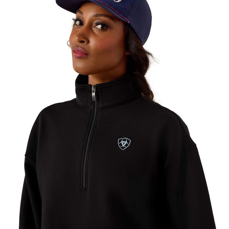 5381 Ariat Ladies Holiday 1/2 Zip Sweatshirt