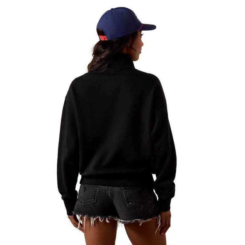 5381 Ariat Ladies Holiday 1/2 Zip Sweatshirt