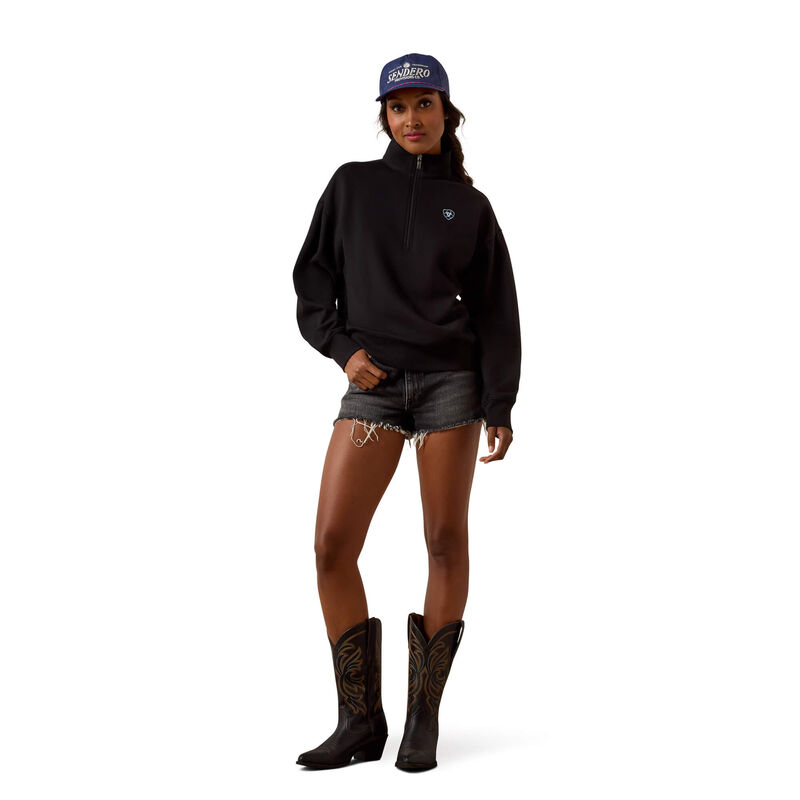 5381 Ariat Ladies Holiday 1/2 Zip Sweatshirt