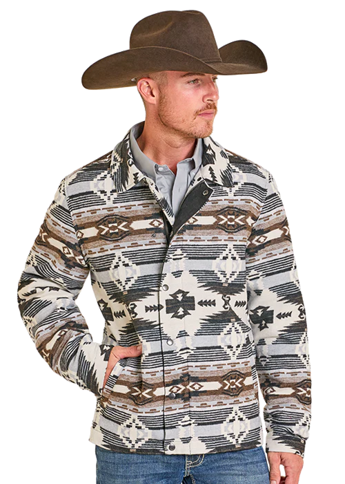 6717 Panhandle Men's Aztec Jacquard Jacket