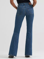 9281 Wrangler Ladies Bespoke Lily High Rise Flare Jeans
