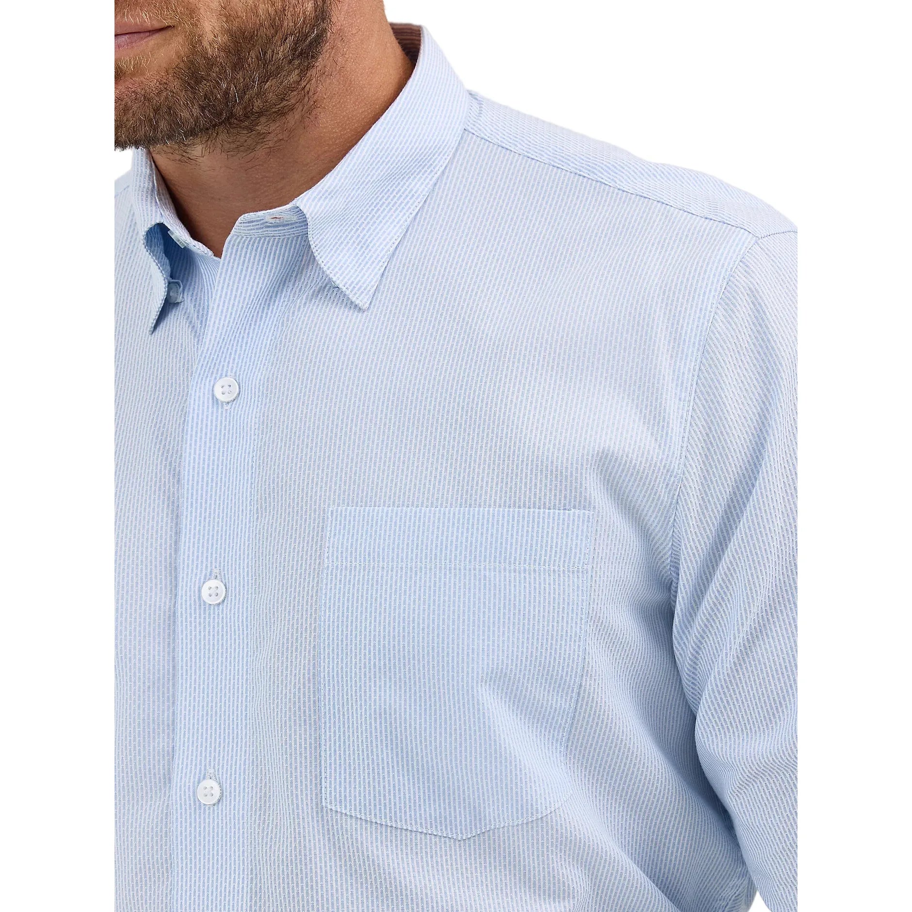 9518 Wrangler Men's Cody Johnson Single Pocket Shirt