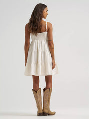 9515 Wrangler Ladies Strappy Tiered Dress