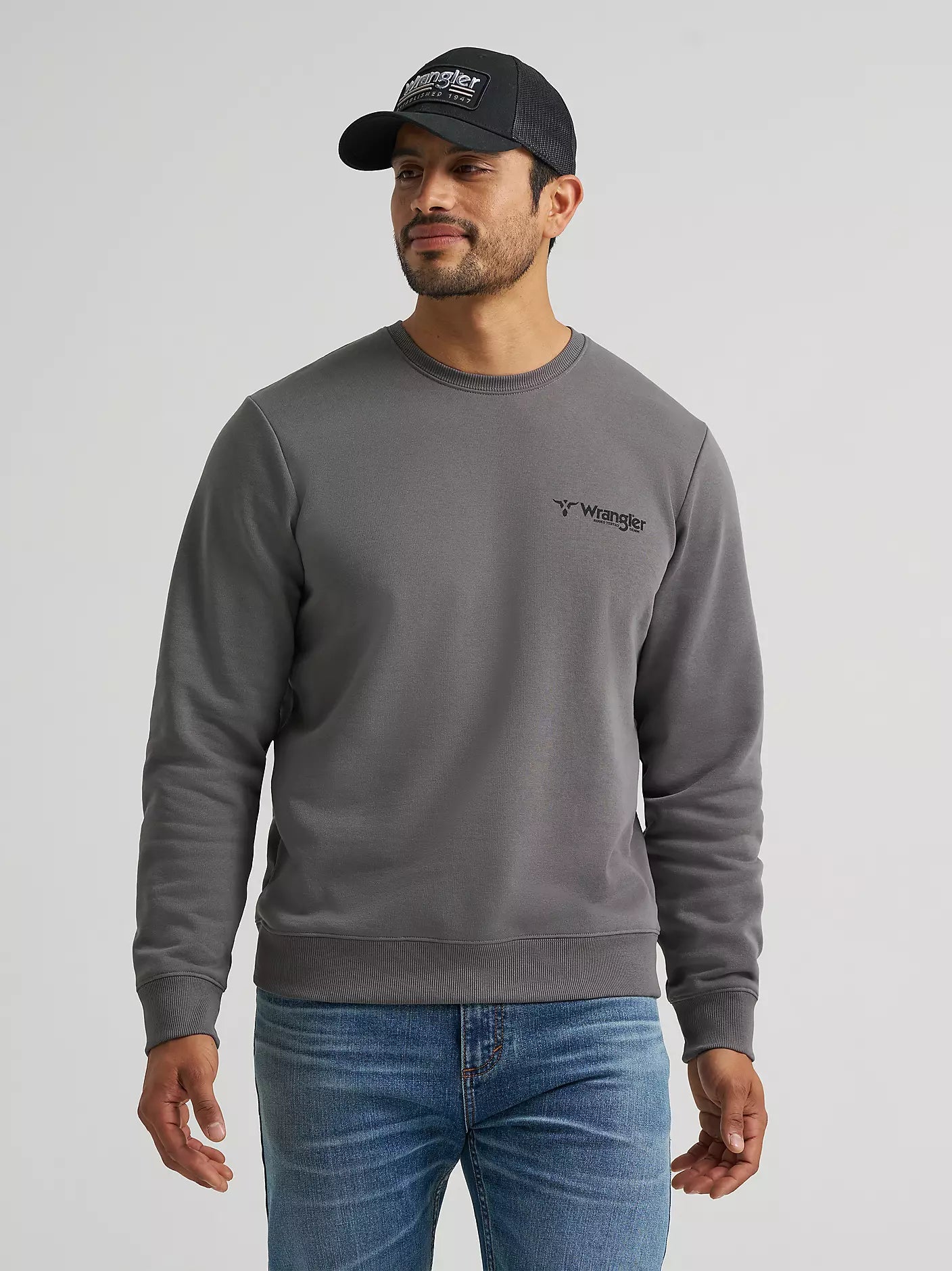 3962 Wrangler Men's 20X Longhorn Fleece Sweatshirt