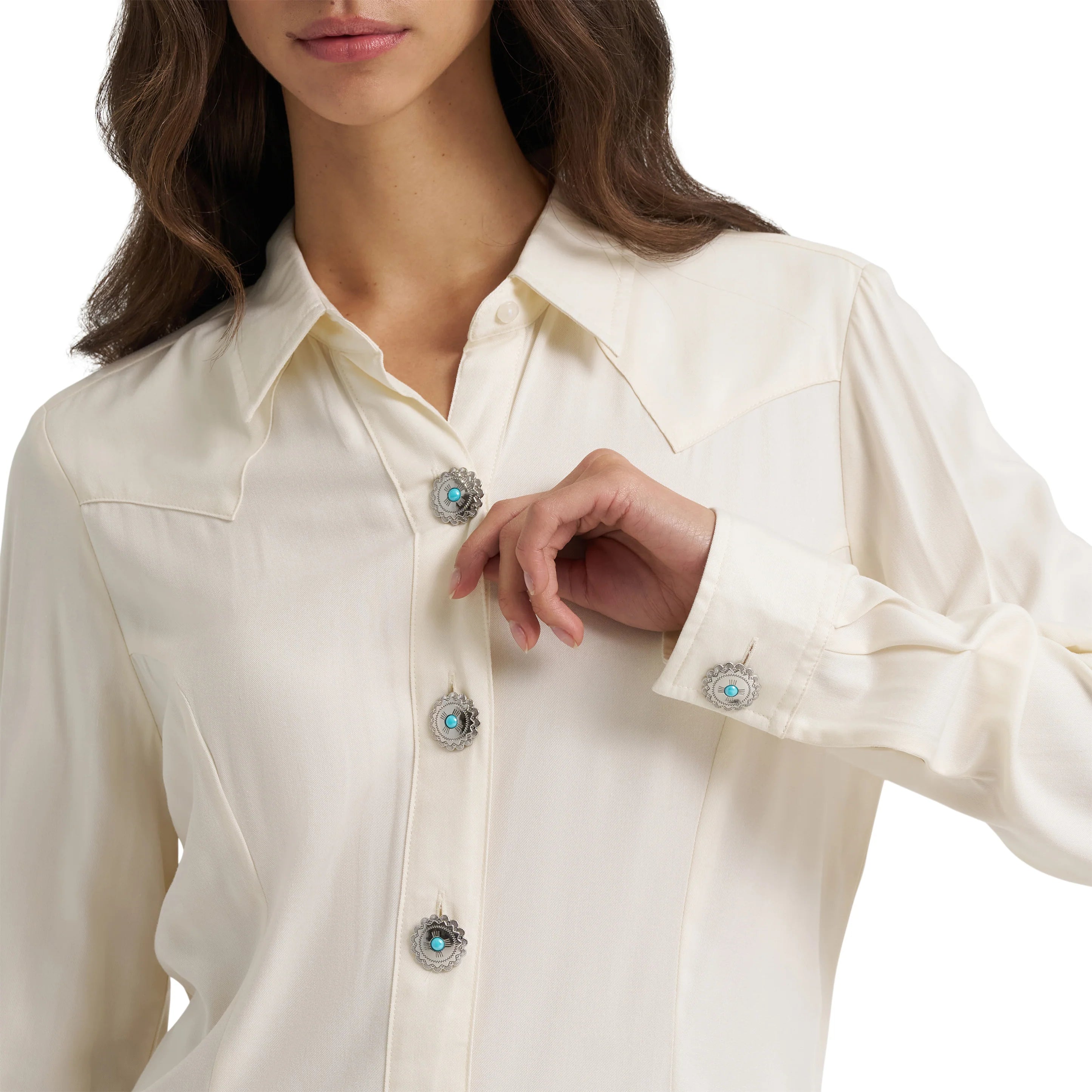 5436 Wrangler Ladies Retro Punchy Western Shirt