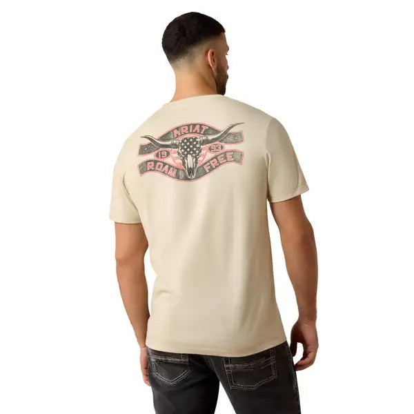 9269 Ariat Men's Steer Freedom T-Shirt