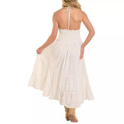 8108 Rock & Roll Ladies Eyelet Maxi Dress