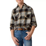 0612 Ariat Boy's Heinz Retro Snap Shirt