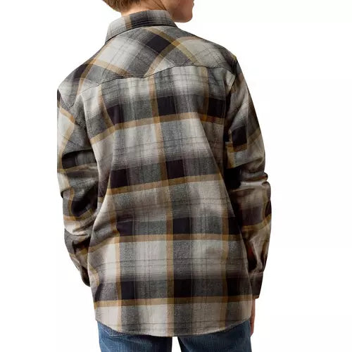 0612 Ariat Boy's Heinz Retro Snap Shirt