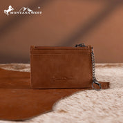 MW1323 Montana West Ladies Floral Tooled Wallet