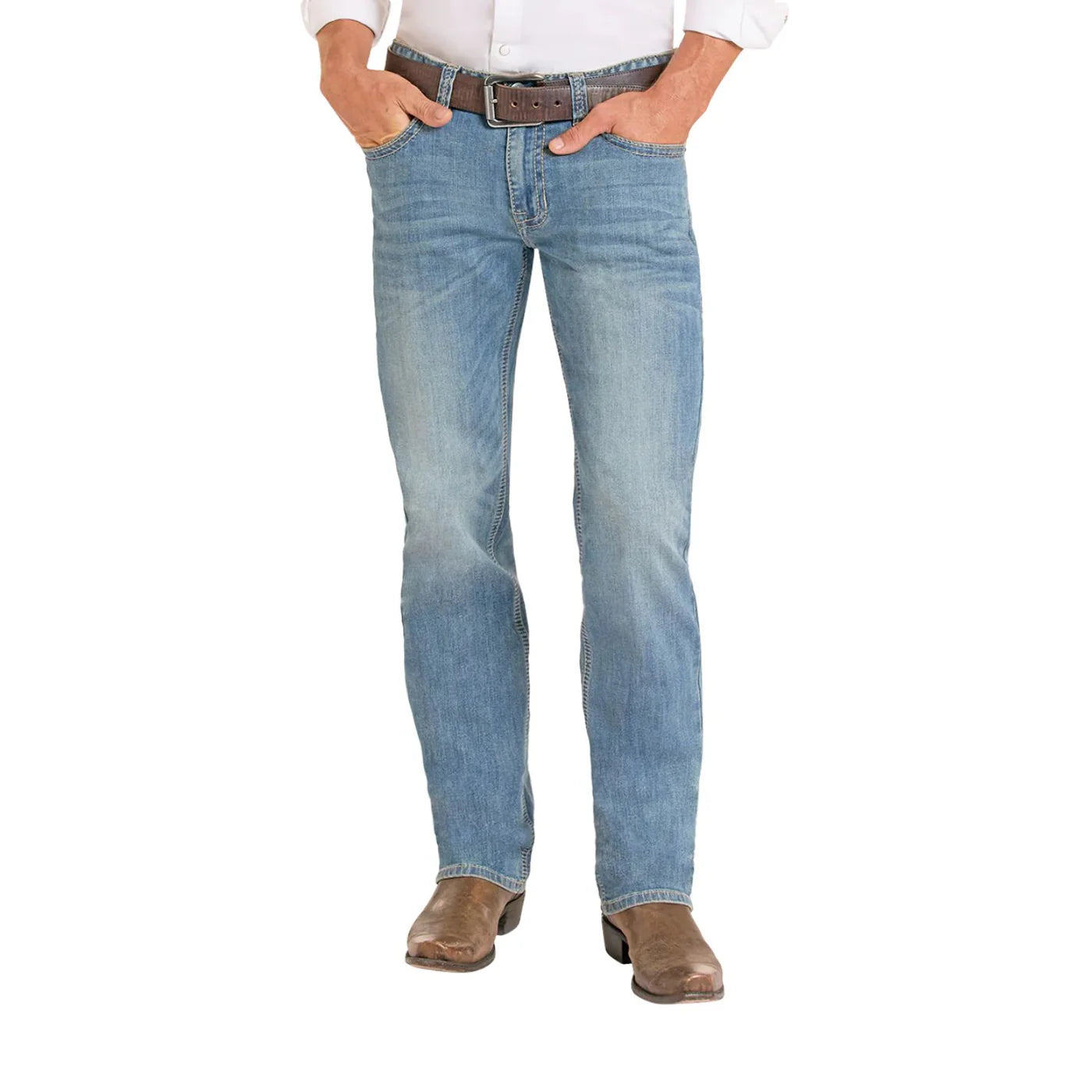 9124 Rock & Roll Revolver Straight Boot Cut Jeans