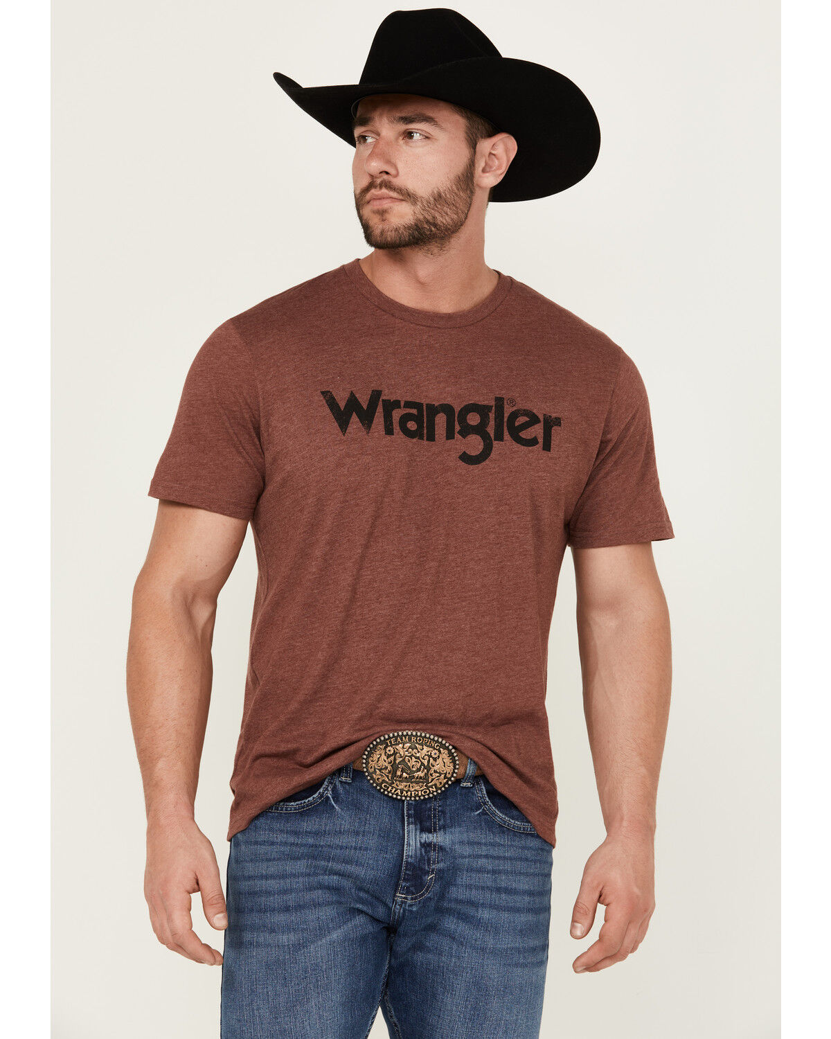 4135 Wrangler Men's Basic Logo Graphic T-Shirt