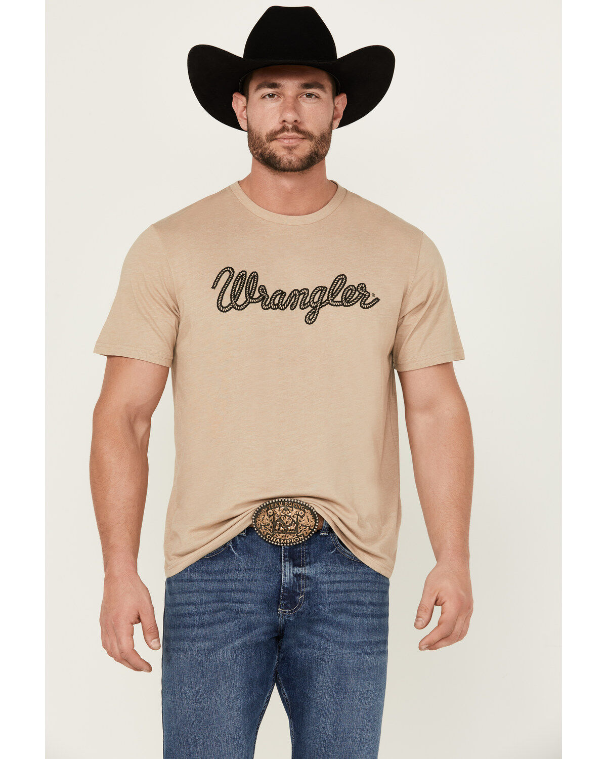 4128 Wrangler Men's Rope Logo T-Shirt