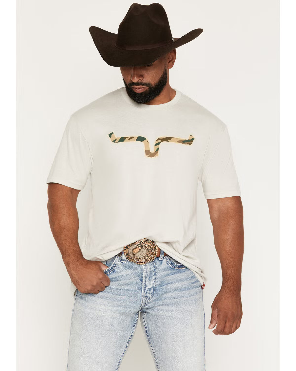 0251 Kimes Ranch Men's Camo Back T-Shirt