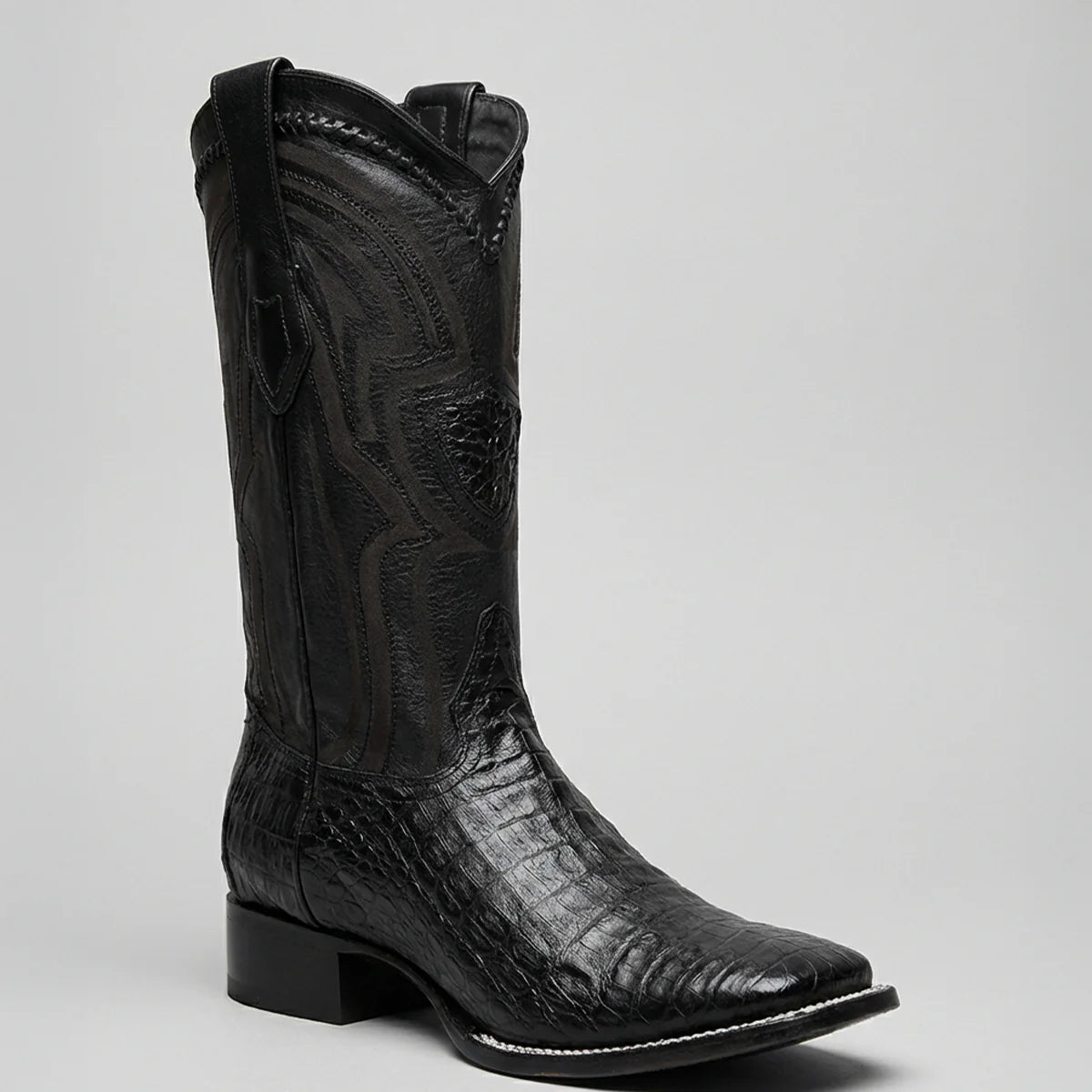 H-82 Wild West Boots Men's Caiman Belly Boots