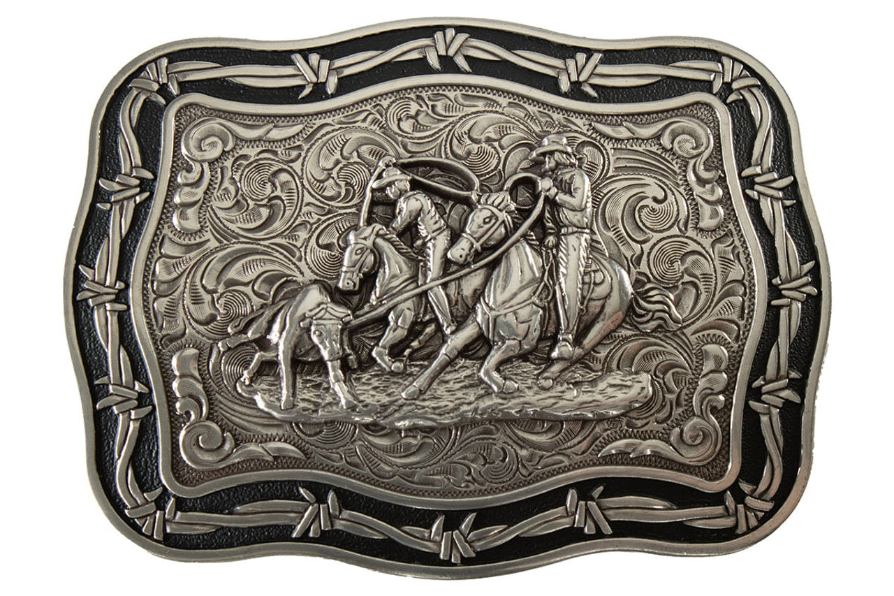 38679 Crumrine Team Roper Buckle