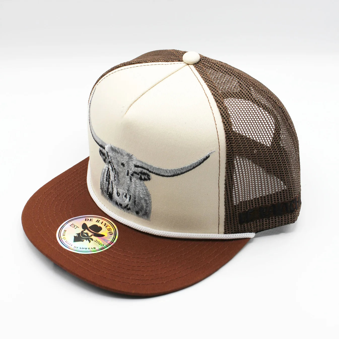 DR207 De Rancho Men's Longhorn Western Cap