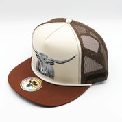 DR207 De Rancho Men's Longhorn Western Cap