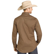 7638 Rock & Roll Men's Mini Aztec Print Western Shirt