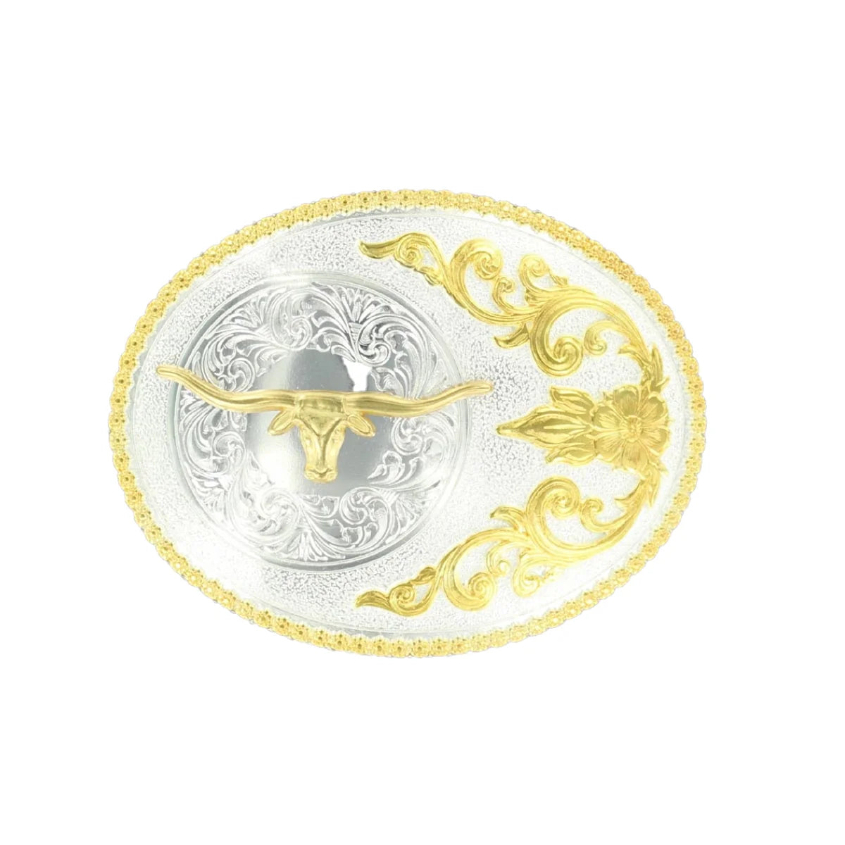 6413 Nocona Men's Oval Longhorn Buckle
