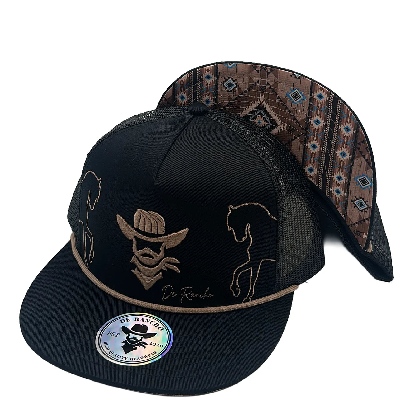 DR292 De Ranch Men's Logo w/ Horse Cap