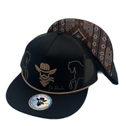 DR292 De Ranch Men's Logo w/ Horse Cap