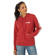 7302 Wrangler Ladies Retro American Hoodie